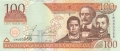 Dominican Republic 100 Pesos, 2002